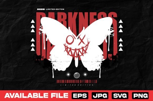 Darkness Butterfly Urban T Shirt Design Review