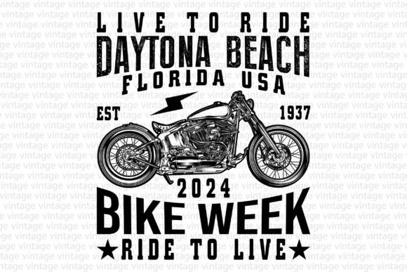 Live to Ride Daytona Beach Embroidery Review
